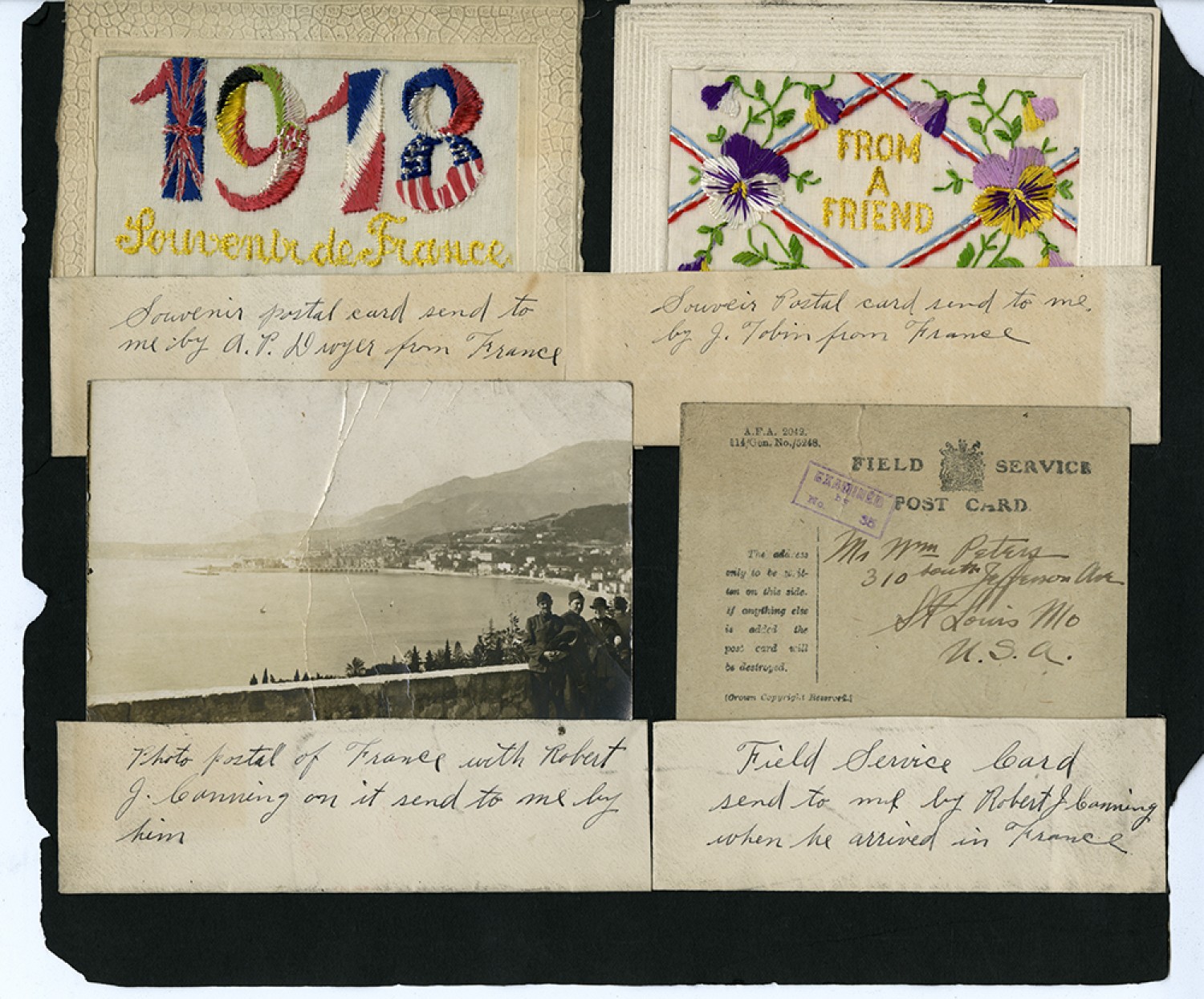 Postcards German WWI Postcard Album 1914 Dated, 125 WWI Patriotic