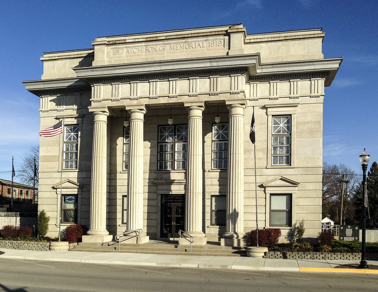 Atchison County Memorial Building | Monuments | Missouri Over There